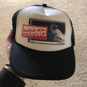 Red Bull trucker hat